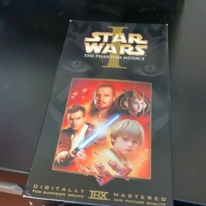 Star Wars vhs tape.
